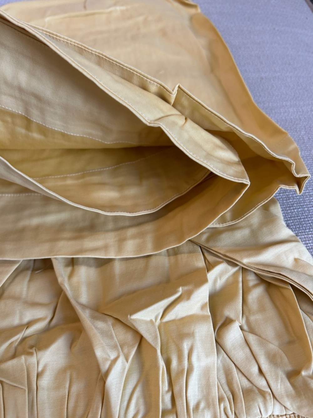 Reformation Kerrie Midi Dress - Parmesan Light Yellow Causal Summer French - Picture 8 of 10